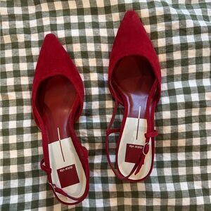 Dolce Vita Crimson Suede Pumps